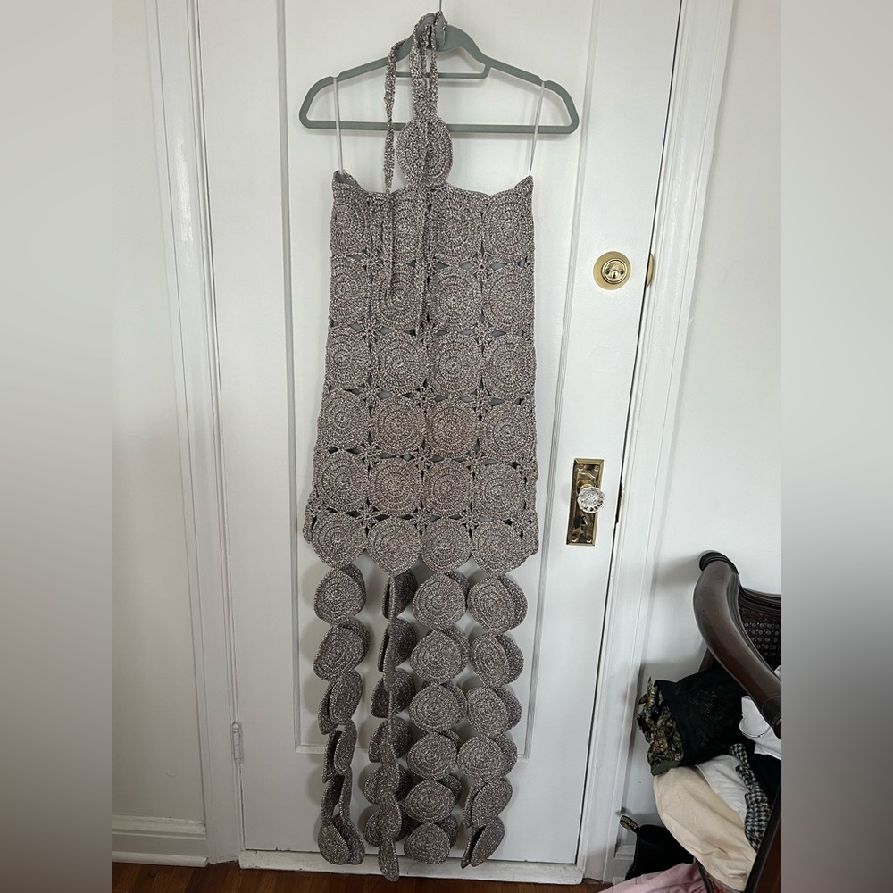 Simon Miller BEEP DRESS IN  SILVER (color:  96161)